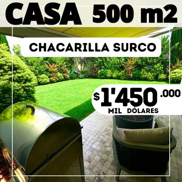 Casa en Chacarilla Surco de 500 m2 y 5 habitaciones-3