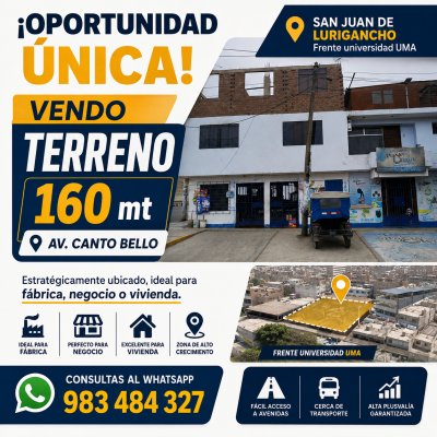 Terreno San Juan de Lurigancho