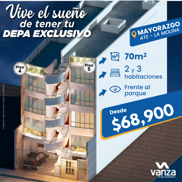SE REMATA DEPATAMENTO EN MAYORAZGO, VITARTE, ATE, SANTA PATRICIA-0