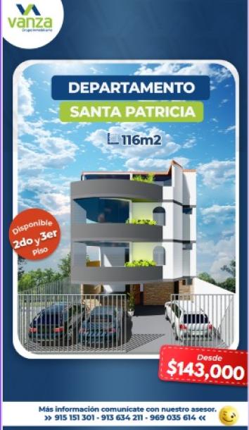 OCASION VENDO DEPARTAMENTO EN LA MOLINA SANTA PATRICIA-0